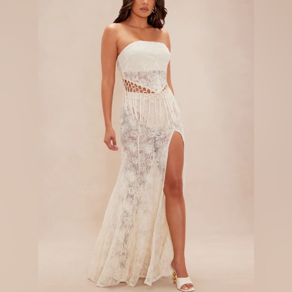 Nova Luxe Lana Lace Maxi Skirt Set NEW 🏷️
